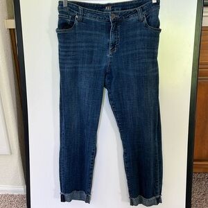 Kut From The Kloth Straight Leg Ankle Cuffed Jeans Size 18W (Stitch Fix)